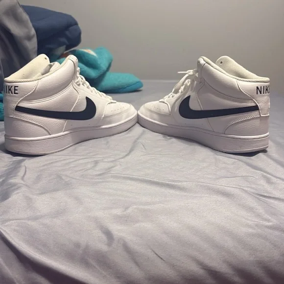 Nike Court Vision Mid "White Black" - Picture 5 of 6